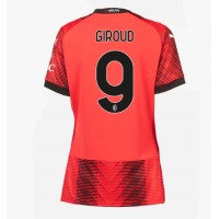 Koszulka piłkarska AC Milan Olivier Giroud #9 Strój Domowy dla kobiety 2023-24 tanio Krótki Rękaw